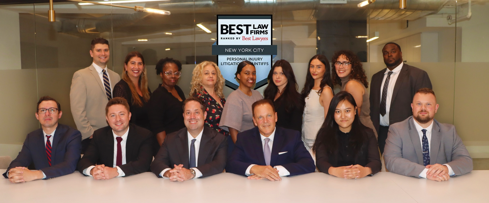 Grandelli office picture with the team